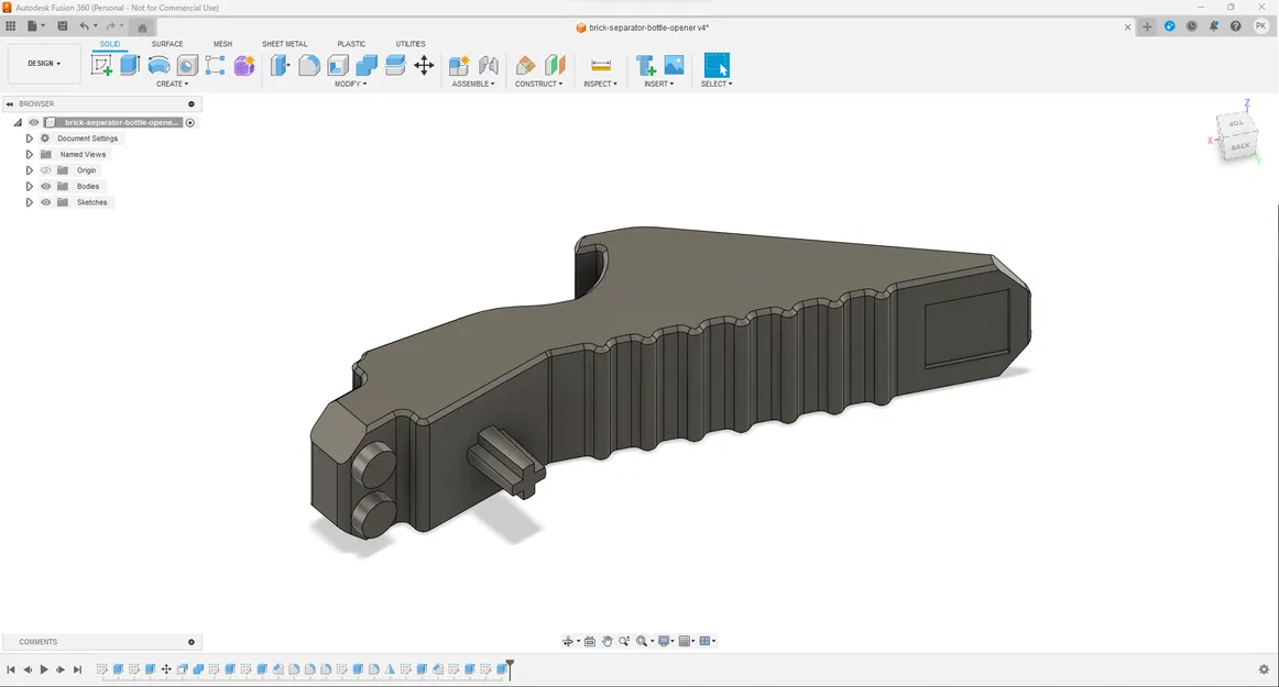 Đồ tách gạch LEGO kiêm mở nắp chai (LEGO Brick Separator/Bottle Opener) - Image 8