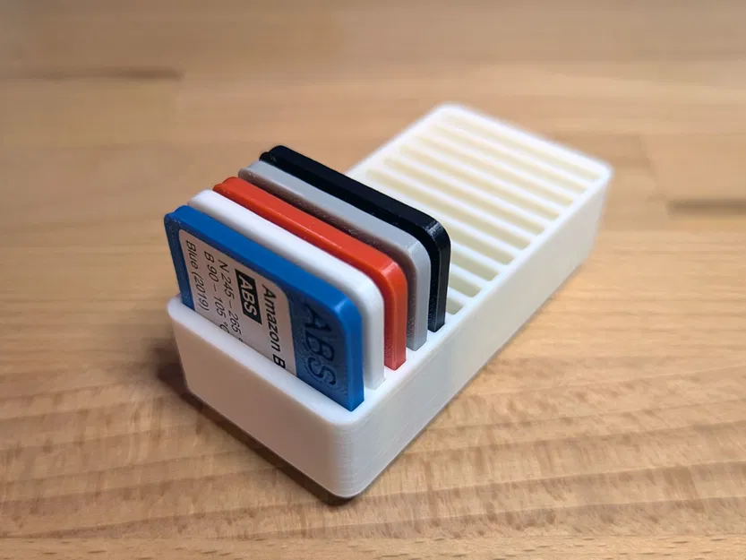 Gridfinity Filament Swatch Holder – Khay giữ mẫu màu filament - Image 1