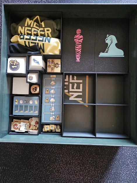 Men-Nefer + promo: Insert/Organizer cho boardgame - Image 2