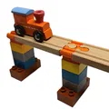Adapter LEGO Duplo đa năng cho đường ray tàu gỗ - Thumbnail 3