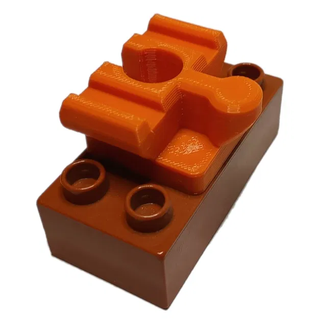 Adapter LEGO Duplo đa năng cho đường ray tàu gỗ - Image 6