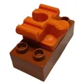 Adapter LEGO Duplo đa năng cho đường ray tàu gỗ - Thumbnail 6