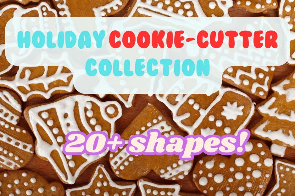 Bộ Khuôn Cắt Bánh Giáng Sinh Hơn 20 Mẫu Độc Đáo - Image 1