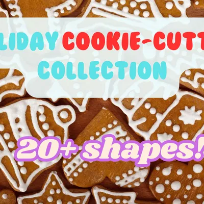 Bộ Khuôn Cắt Bánh Giáng Sinh Hơn 20 Mẫu Độc Đáo