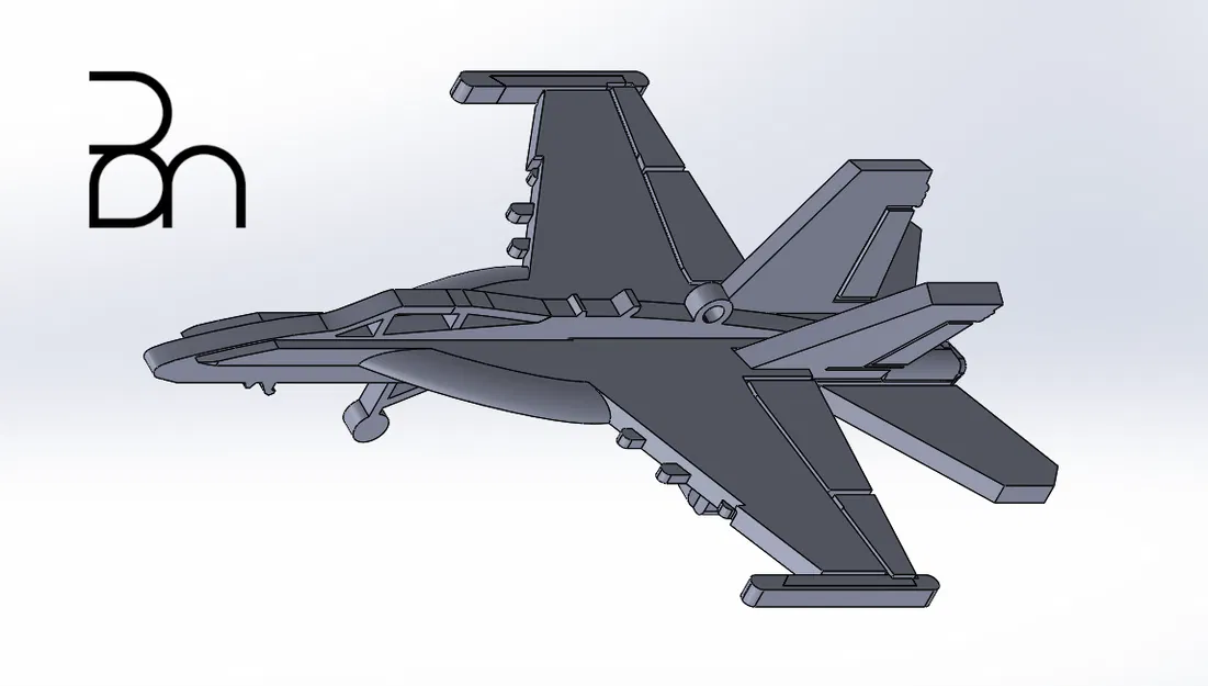 Bộ Kit Card EA-18G Growler – Cánh gập Compliant Folding Wings - Image 2