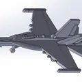 Bộ Kit Card EA-18G Growler – Cánh gập Compliant Folding Wings - Thumbnail 2