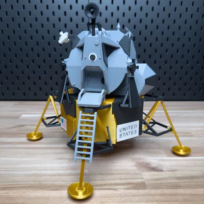 Bộ Kit Tàu Đổ Bộ Mặt Trăng (Không Support, Không AMS, Không Keo)