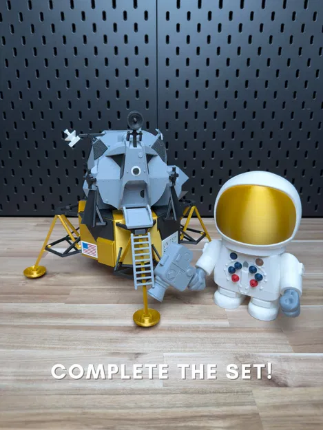 Bộ Kit Tàu Đổ Bộ Mặt Trăng (Không Support, Không AMS, Không Keo) - Image 4