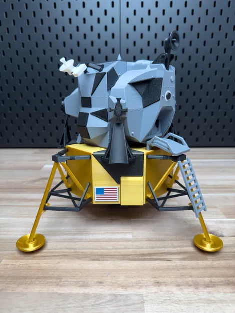 Bộ Kit Tàu Đổ Bộ Mặt Trăng (Không Support, Không AMS, Không Keo) - Image 7