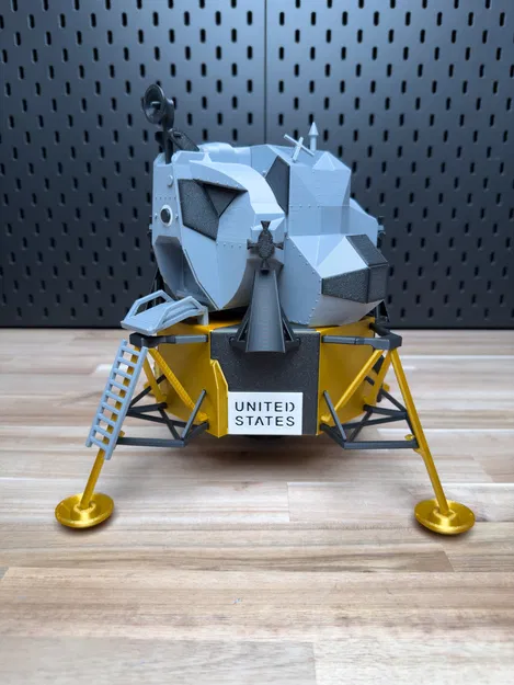 Bộ Kit Tàu Đổ Bộ Mặt Trăng (Không Support, Không AMS, Không Keo) - Image 8