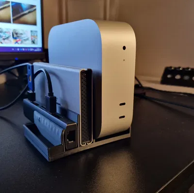 Giá đỡ dọc Apple Mac mini M4 kèm HUB + SSD