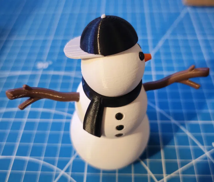 Nón Baseball Người Tuyết (Snowman Baseball Hat) - Image 1