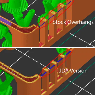 Ống gió Ender 3 - Quạt 5015 - Magnetic Mount - JDA Improved