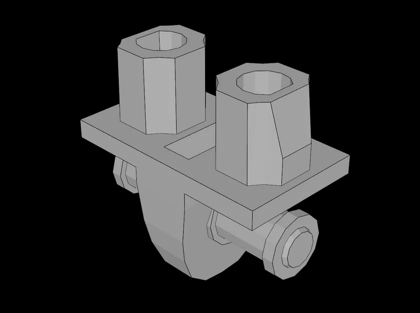 Phụ kiện Cơ khí Lego Tương thích 3D - Image 1