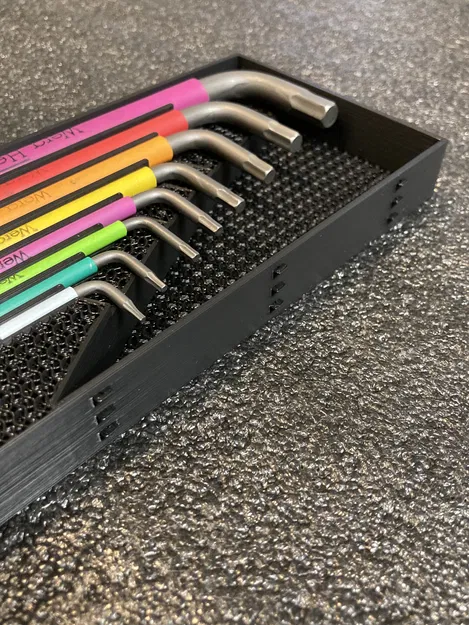 Giá đỡ bộ lục giác Wera 1.5–8mm cho foam 20mm - Image 2