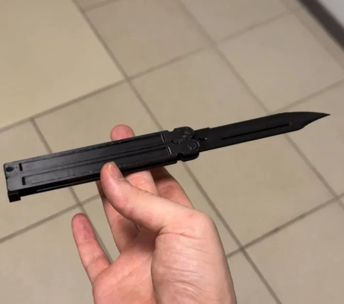 Dao Bướm Lắp Ráp Mô Hình 3D Đẹp Mắt - Image 3