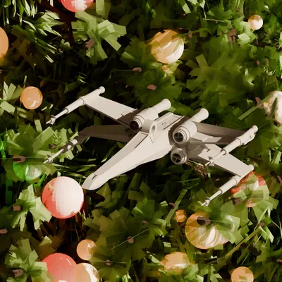 Mô Hình Tàu X-Wing Star Wars Trang Trí Giáng Sinh Độc Đáo