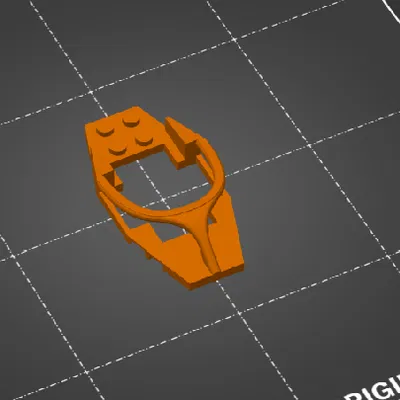 Thanh Bảo Vệ "Halo" Cho Xe Lego McLaren Speed Champions