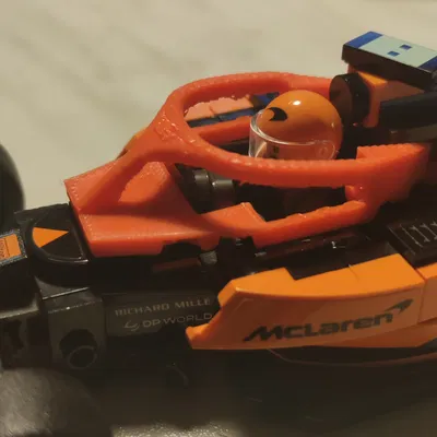 Thanh Bảo Vệ "Halo" Cho Xe Lego McLaren Speed Champions