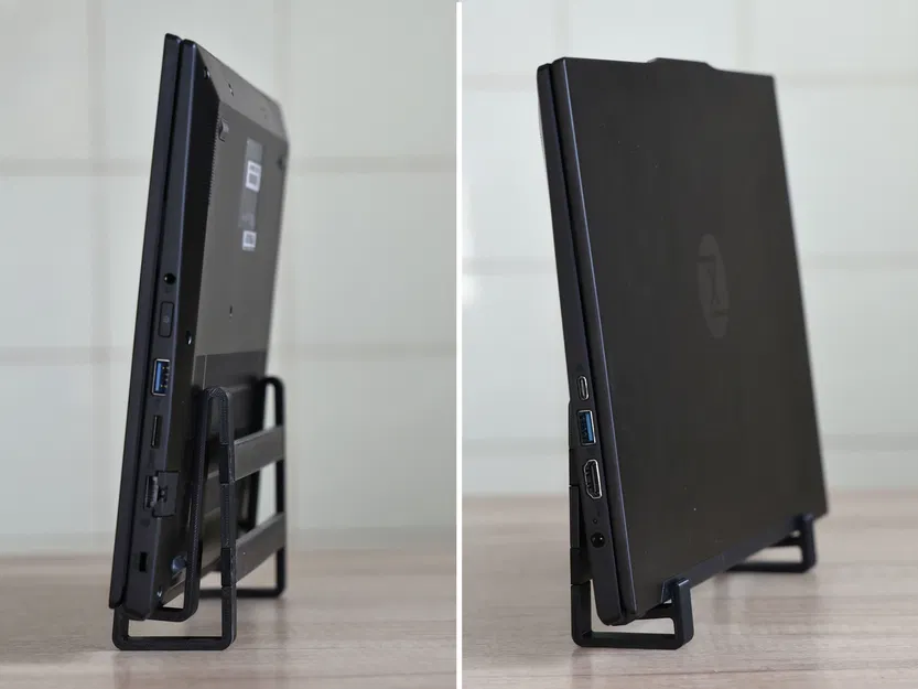 Kệ Đứng Dọc Cho Laptop/Notebook (Vertical Laptop Notebook Stand) - Image 2