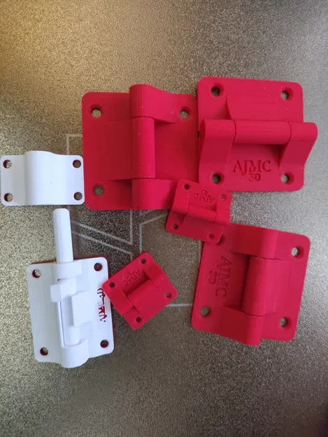 Bisagra pestillo (bản lề + chốt cài) đơn giản - Image 1