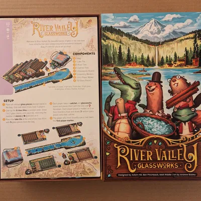 Organizer (Insert) cho Board Game River Valley Glassworks