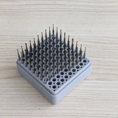 Hộp Đựng Chân Khoan Nha Khoa In 3D