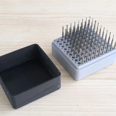 Hộp Đựng Chân Khoan Nha Khoa In 3D