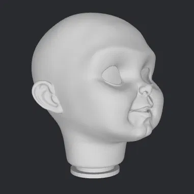 Đầu búp bê Chucky 2 Good Guys (bản dùng trên phim)