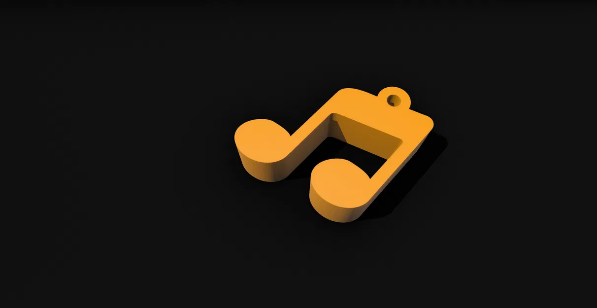 Móc Khóa Nốt Nhạc 3D - Phụ Kiện Cho Người Yêu Âm Nhạc - Image 4