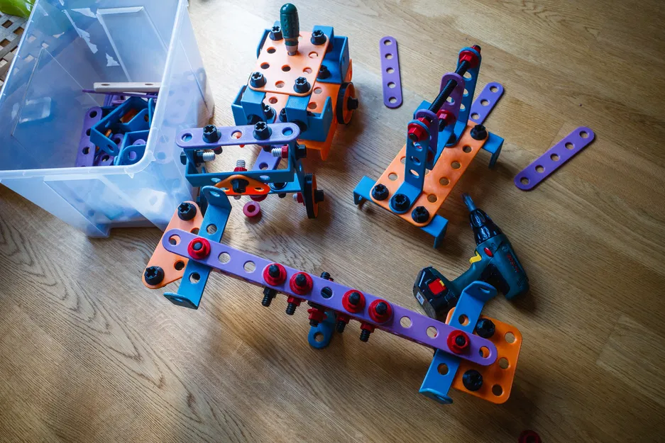 Kleinstructor - Bộ constructor tương thích dụng cụ Klein Toys - Image 1