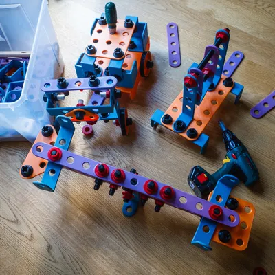 Kleinstructor - Bộ constructor tương thích dụng cụ Klein Toys