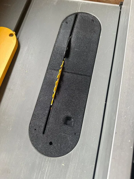 Tấm zero clearance plate DWE7485 (chia đôi) để in máy nhỏ - Image 2