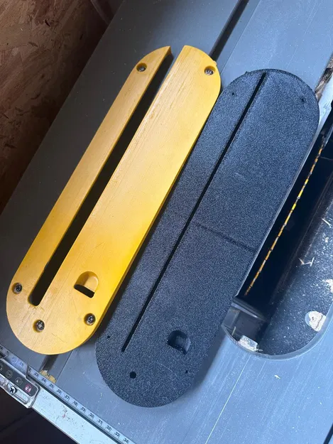 Tấm zero clearance plate DWE7485 (chia đôi) để in máy nhỏ - Image 4