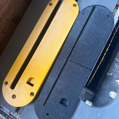 Tấm zero clearance plate DWE7485 (chia đôi) để in máy nhỏ