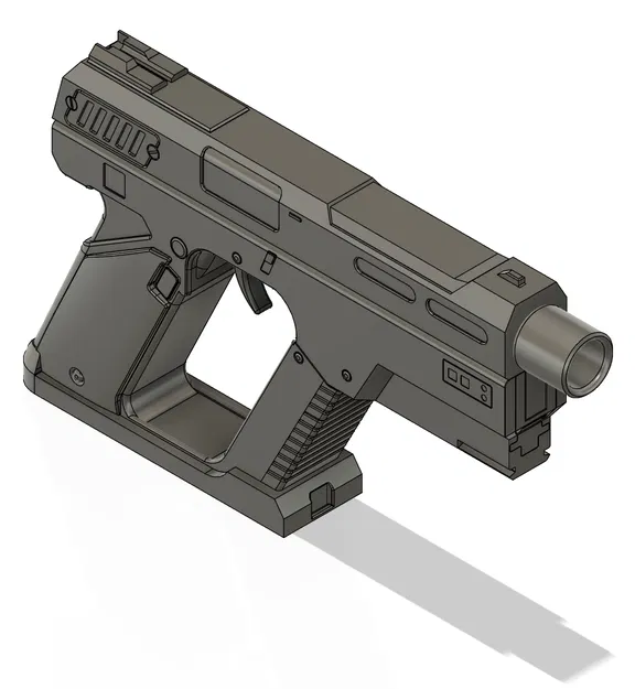 Helldivers P2 Peacemaker (Súng Prop) – Mẫu CAD/In 3D - Image 6