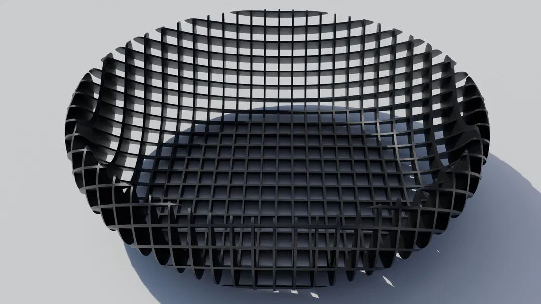 Bát Squares See Through - Angled (nghiêng góc) - Image 1