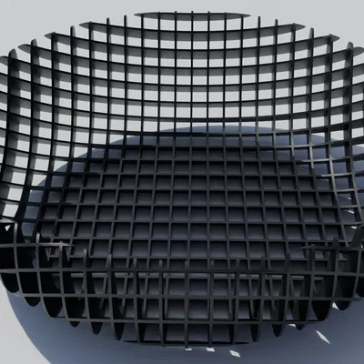 Bát Squares See Through - Angled (nghiêng góc)