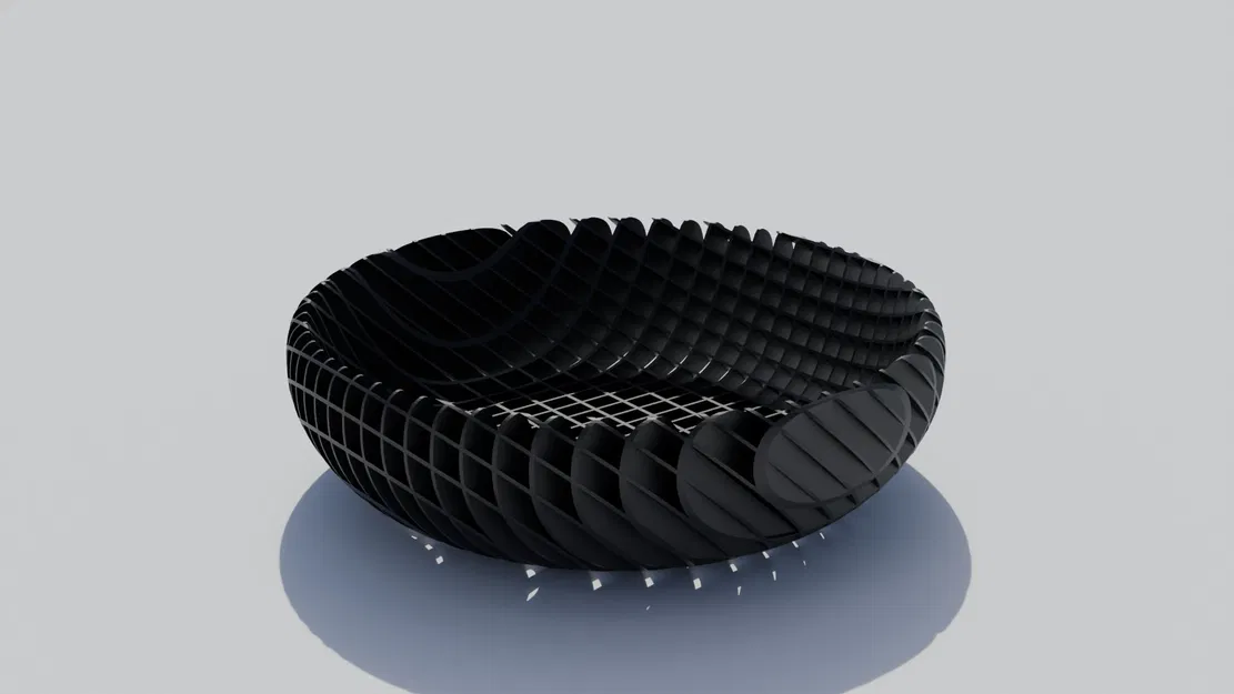 Bát Squares See Through - Angled (nghiêng góc) - Image 2