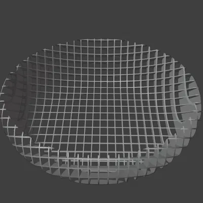 Bát Squares See Through - Angled (nghiêng góc)