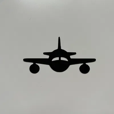 Mô Hình Máy Bay 3D Trang Trí Tường Độc Đáo