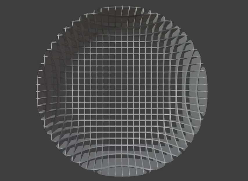 Tô/Bát Squares See-Through - Dựng Dọc (Vertically) - Image 4