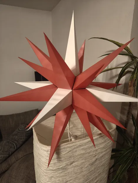 Ngôi sao Giáng Sinh kiểu Herrnhuter - Image 3