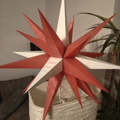 Ngôi sao Giáng Sinh kiểu Herrnhuter