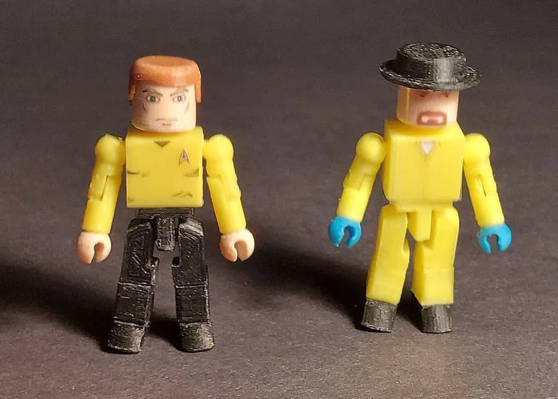 Nón Pork Pie In 3D Cho Mô Hình Minimate - Image 3