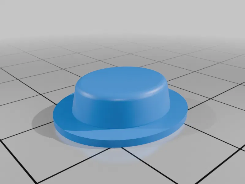 Nón Pork Pie In 3D Cho Mô Hình Minimate - Image 5