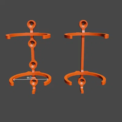 Giá đỡ bình xịt sơn 66mm - Giải pháp lưu trữ tiện lợi