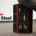 Ghế Bar Modular (Modular Bar Stool) in 3D - Thumbnail 2