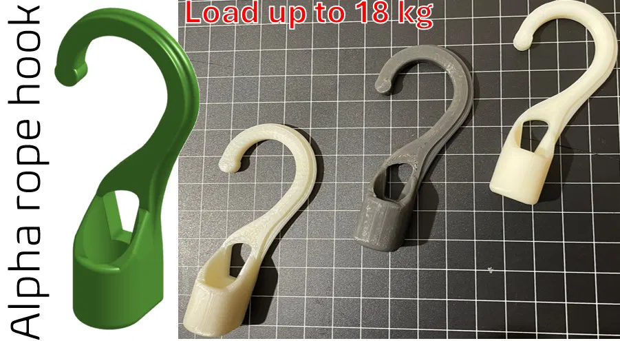 Móc Dây Alpha (Alpha rope hook) đa năng - Image 1