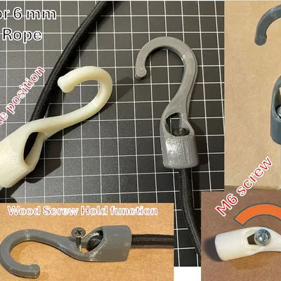 Móc Dây Alpha (Alpha rope hook) đa năng